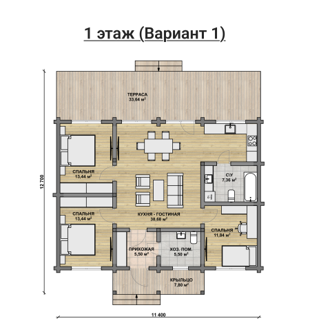 Этаж 1