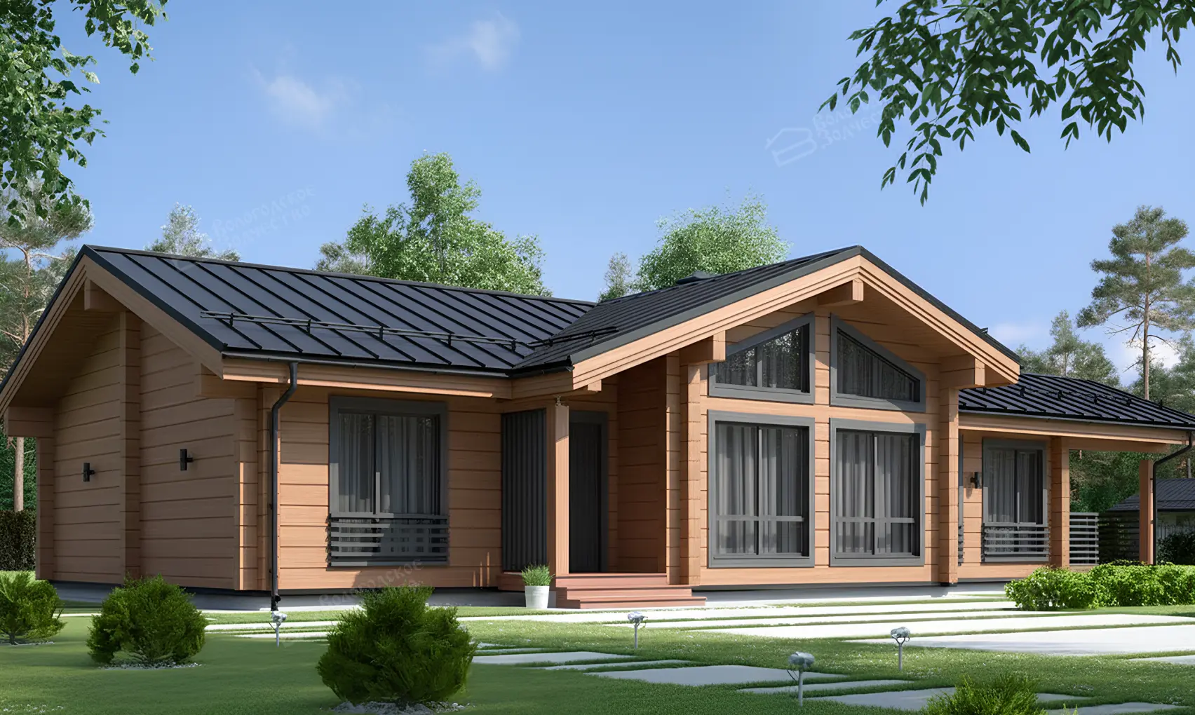 светлый орех
