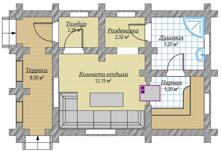 Этаж 1