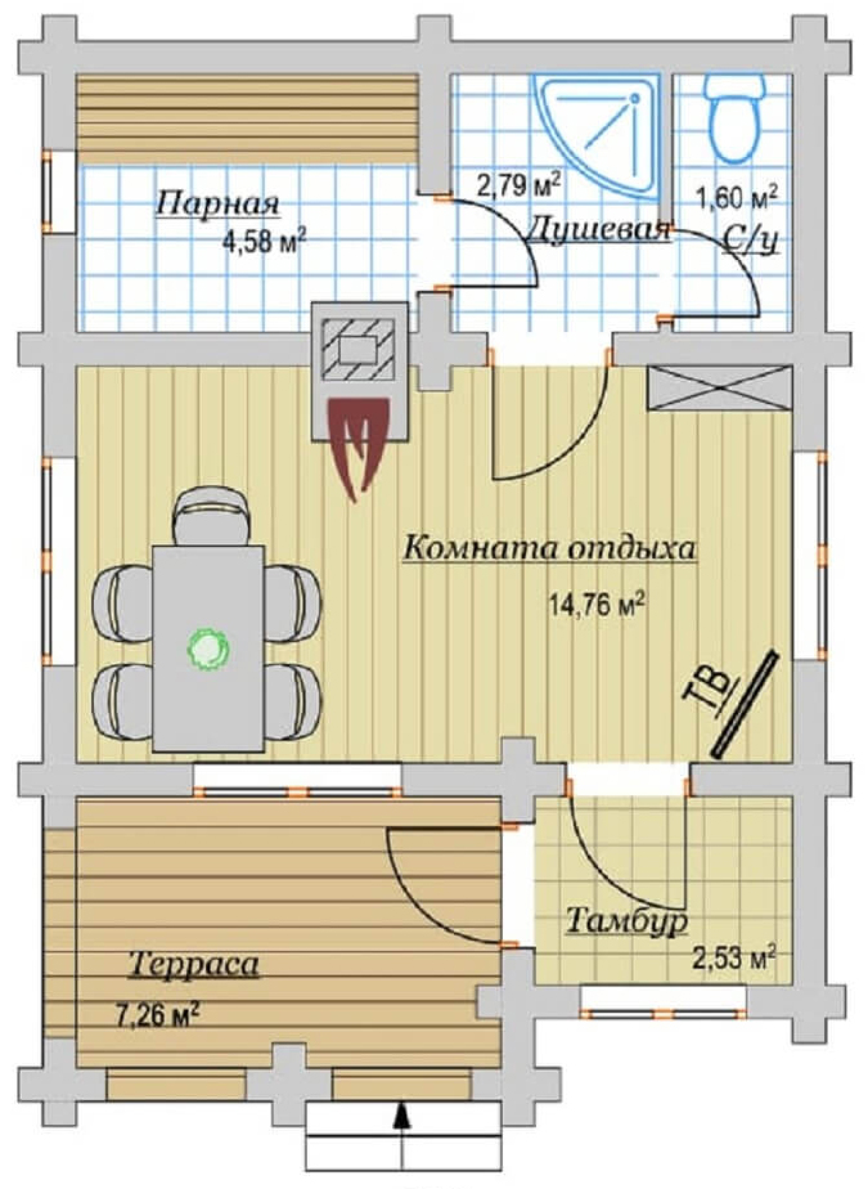 Этаж 1