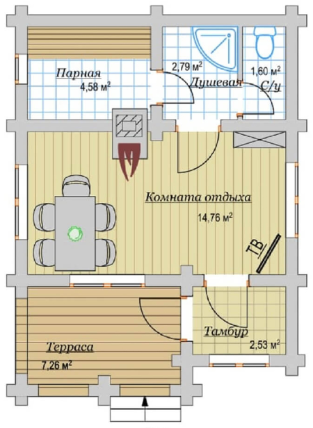 Этаж 1