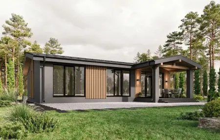 серый